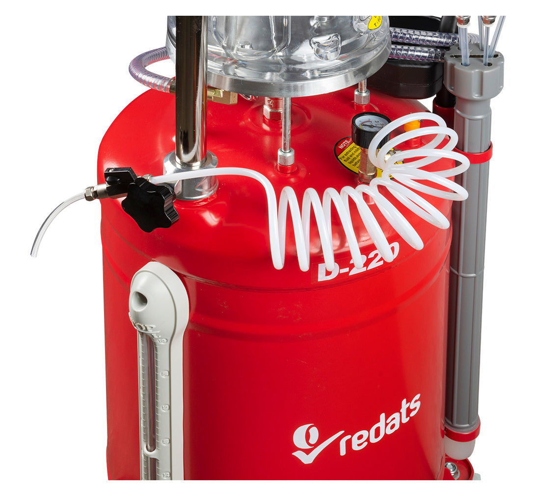 RECOGEDOR DE ACEITE 80L CON SISTEMA DE ASPIRACIÓN PRO