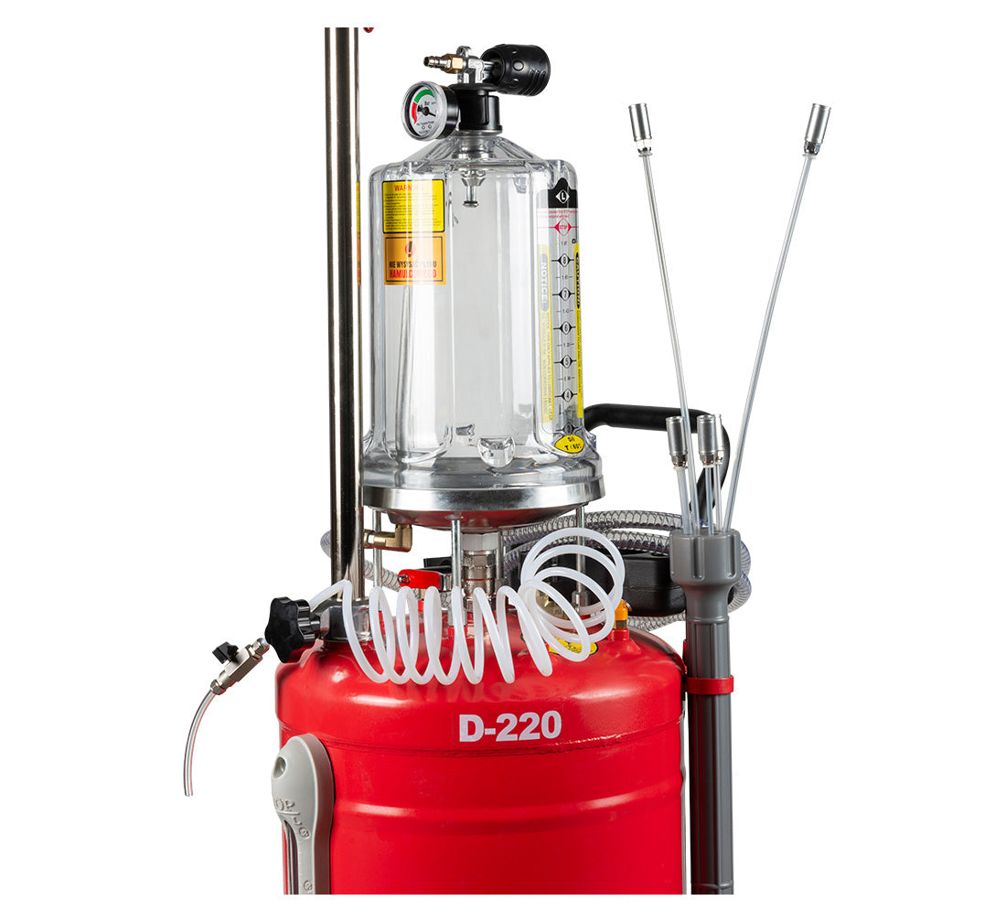 RECOGEDOR DE ACEITE 80L CON SISTEMA DE ASPIRACIÓN PRO